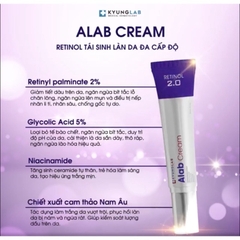 Retinol ALab Cream Kyung Lab retinol tái sinh làn da đa cấp độ