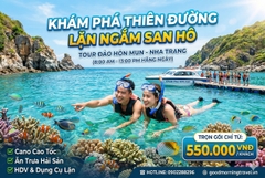 Tour đảo Hòn Mun Nha Trang