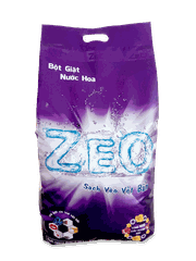 Bột giặt ZeO nước hoa 6Kg - Tím than