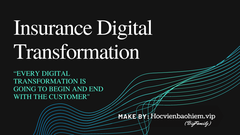 Slide thuyết trình về: Insurance Digital Transformation