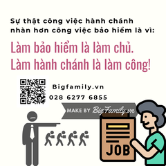 Bộ tranh tuyển dụng tư vấn viên bảo hiểm 