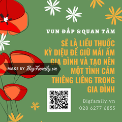 Bộ tranh ý tưởng tư vấn bảo hiểm xuất phát từ tình yêu gia đình