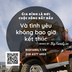 Bộ tranh ý tưởng tư vấn bảo hiểm xuất phát từ tình yêu gia đình