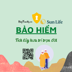 Bộ tranh xây dựng ý tưởng bảo hiểm hưu trí của Sun Life Việt Nam