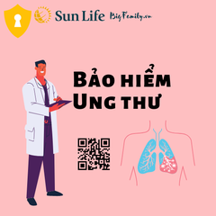 Bộ tranh xây dựng ý tưởng bảo hiểm Ung thư của Sun Life Việt Nam