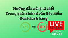 Hướng dẫn xử lý từ chối trong quá trình tư vấn Bảo hiểm đến khách hàng.