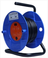 Ổ Cắm Rulo LiOA 20M QT20-3-15A 3 Lõi 3 Chấu Có Tiếp Địa