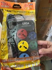 Ổ Cắm LiOA 6 Lỗ 3M 3D3SN3.2 3 Chấu Đa Năng