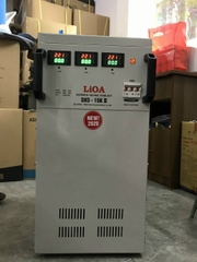 Ổn Áp LiOA 3 Pha SH3 15KII (260-430v) NEW 2020 - Đồng hồ điện tử