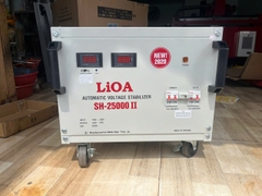 Ổn Áp LiOA 1 Pha SH 25Kva (150-250v) New 2020 - Đồng hồ điện tử