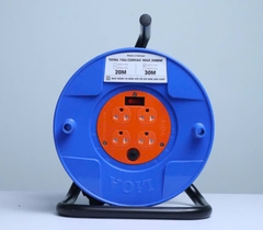 Ổ Cắm Rulo LiOA 50M QT50-3-15A 3 Lõi 3 Chấu Có Tiếp Địa