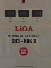 Ổn Áp LiOA 3 Pha 60kva SH3-60KII (260-430v) NEW 2020