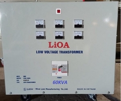 Biến Áp Đổi Nguồn Hạ Áp 3 Pha 60kva LiOA 3K601M2YH5YT (loại Tự Ngẫu)