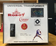 Biến Thế Đổi Điện 1 Pha Robot 3KVA (Dây đồng)