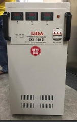 Ổn Áp LiOA 3 Pha SH3 10KII NEW 2020 (260-430v) - Đồng hồ điện tử
