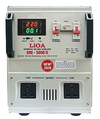 Ổn Áp Lioa 1 Pha DRI 5000II (90-250V) New 2020 - Đồng Hồ Điện Tử