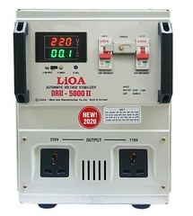 Ổn áp 1 pha LiOA DRII-5000 II (50V- 250V) NEW2020