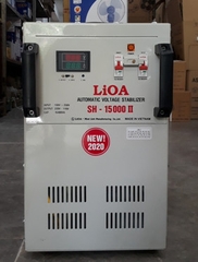 ỔN ÁP 1PHA SH 15kva LIOA (SH-15000II NEW 2020 - Đồng hồ điện tử)