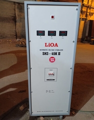 Ổn áp lioa 3 pha sh3 45k(260v-430v) NEW 2020