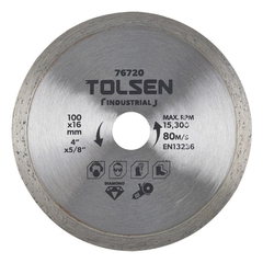 Đĩa cắt gạch ướt 100mm tolsen - 76720