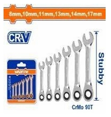 Bộ 6 Cờ lê vòng miệng tự động