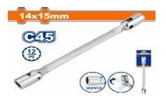 Cờ lê 2 đầu tuýp lắc léo 14x15mm