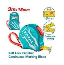 Thước kéo  thép nền  vàng  3x16mm