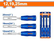 Bộ 3 đục gỗ 12-19-25mm wadfow WWC2203