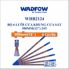 Bộ 6 lưỡi cưa khung cưa sắt 300mm(12