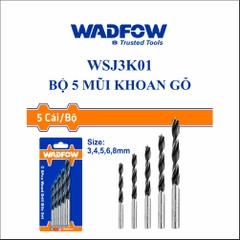 Bộ 5 mũi khoan gỗ wadfow WSJ3K01