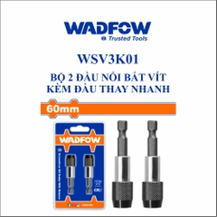 Bộ 2 đầu nối bắt vít kèm đầu thay nhanh wadfow WSV3K01