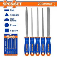 Bộ 5 Giũa thép 200mm(8