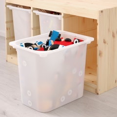 Hộc nhựa TROFAST IKEA trắng cỡ đại 42x30x36 cm