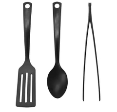Bộ Dụng Cụ Bếp 3 Món Gnarp Ikea Màu Đen