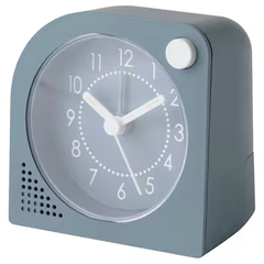 Đồng Hồ Báo Thức TJINGA Alarm Clock, Low-VoltageTurquoise, 8x8 cm
