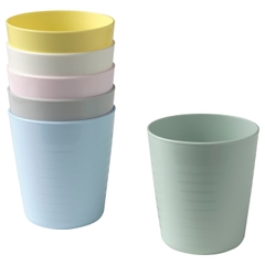 Set 6 Cốc Uống Nước Kalas Ikea Nhiều Màu