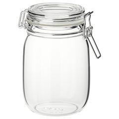 Hũ thủy tinh có nắp KORKEN 1L