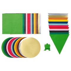 Giấy màu origami LUSTIGT IKEA