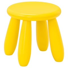 Ghế nhựa trẻ em không tựa MAMMUT IKEA