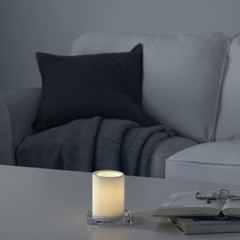 Nến khối LED MOGNAD chạy pin trắng