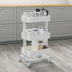 Kệ Xe Đẩy 3 Tầng Råskog Trolley  35x45x78cm