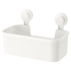 Giỏ Đựng Đồ Chữ Nhật Tisken Ikea Trắng 28x17x17cm