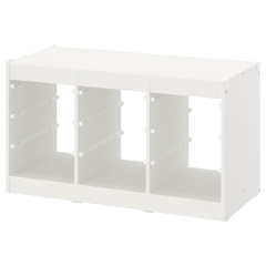 Khung kệ màu trắng TROFAST IKEA