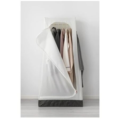 Tủ Quần Áo Vải Vuku Ikea Màu Trắng, 74x51x149cm