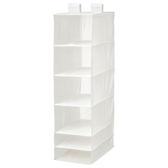Giá Chia Ngăn Tủ SKUBB Ikea Màu Trắng, 35x45x125 cm