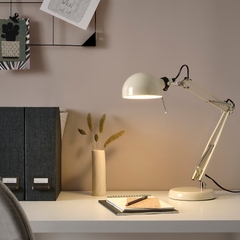 Đèn Để Bàn Forsa Màu Be, Kiểu Dáng Âu Cổ 35cm
