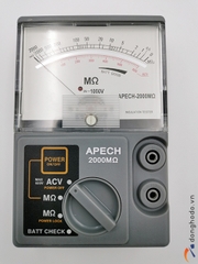 Đồng hồ đo điện trở cách điện APECH-2000MΩ