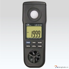 Máy đo tốc độ gió, ánh sáng, độ ẩm, nhiệt độ LUTRON LM-8100