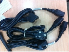 Dây nguồn LINETEK 403440-001 BS1363A Power Cord IEC60320 IEC C13 UK 10A/250V 3X0.75mm2 length 1.8M