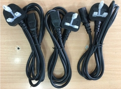 Dây Nguồn E-JUN El-701 EL-210A UK Chuẩn 3 Chấu Có Cầu Chì AC Power Cord BS1363 to C13 10A 250V 3X0.75mm² Length 1.8M